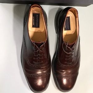 men’s Bostonian Jefferson Cap-toe shoe, Sz 10